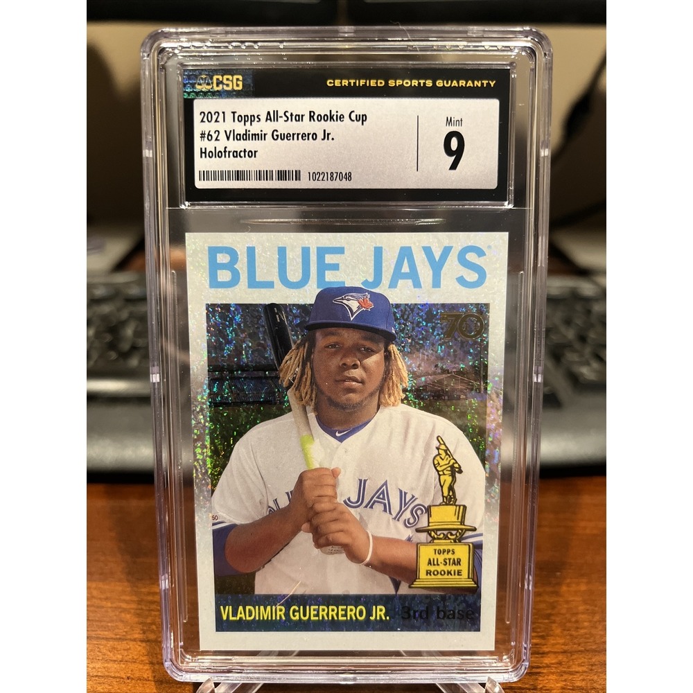 Vladimir Guerrero Jr. 2021 Topps All-Star Rookie Cup #62 HOLOFRACTOR /99